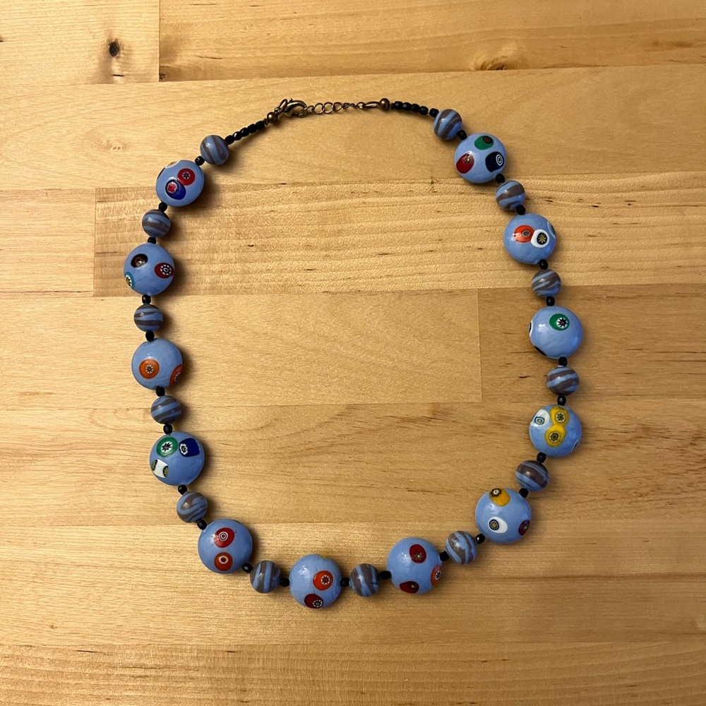 Murano Glass Beaded Necklace